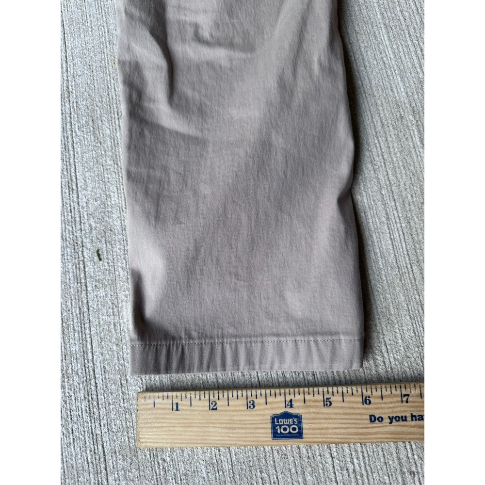 Birddogs Men's Chino Pants 34x30 Khaki Beige Stretch Cotton Zip Pocket - Picture 8 of 11